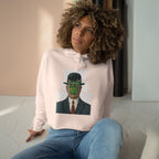Cropped Hoodie “What lie do you live by?”