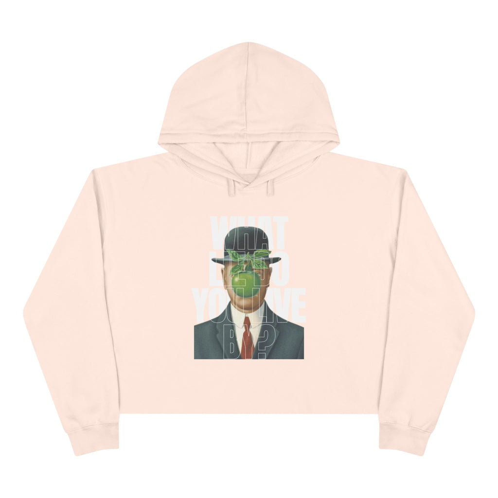 Cropped Hoodie “What lie do you live by?”