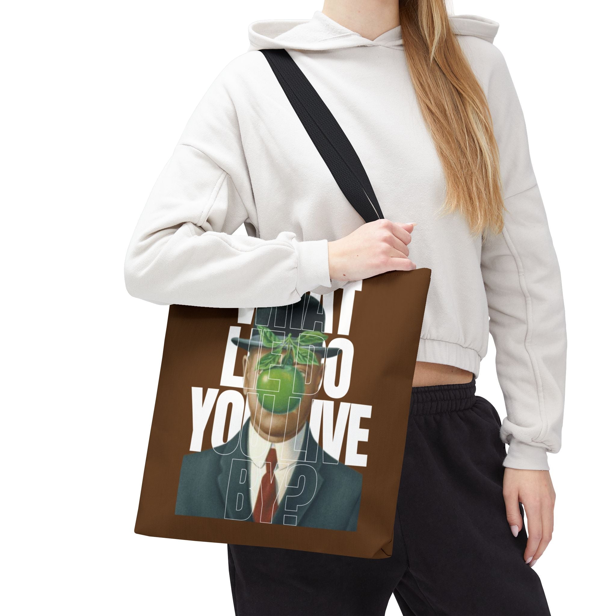 Tote Bag “What lie do you live by?”