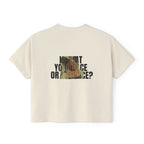 Boxy Tee “Is that your face or a choice?”